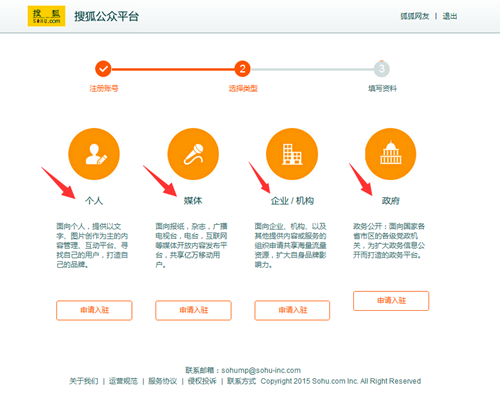 网站SEO站外推广:搜狐公众平台账号如何申请